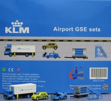 Airport GSE Sets KLM Catering Truck, Taxi, tractor and stairs