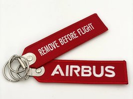 Schlüsselanhänger AIRBUS - RBF rot