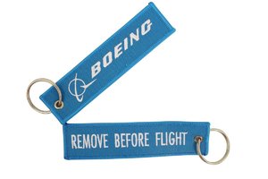 Klíčenka Boeing  - Remove Before Flight 