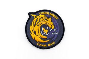 Tiger gesticktes Abzeichen mit Volkel 2010 NATO