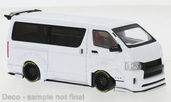 Toyota Hiace Widebody, metalická-biela, 2018