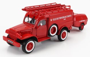 DODGE WC54 with trailer, Firemen 1949