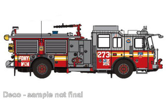 Seagrave Marauder II, FDNY - Queens, engine 273 (Flushing), 2012