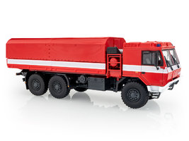 TATRA 815-7 FLATBED WITH SHEET 6X6 FIREFIGHTER