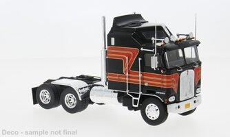 Kenworth K 100 Aerodyne, čierna/červená, 1976