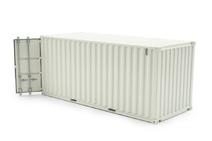 20 FOOT CONTAINER - White