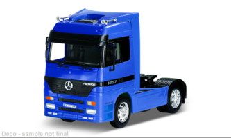 Mercedes Actros - modrá