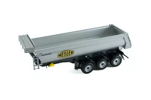 Meiller Dreiachs-Kipper-Sattelauflieger - silber
