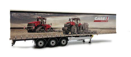 Pacton design Case IH - curtainsider trailer