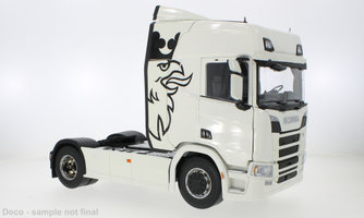 Scania R-Series Topline , white, 2019