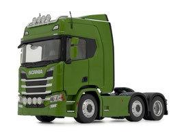 Scania R500 series 6x2 bright green