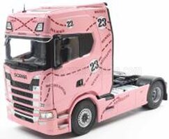 SCANIA S580 TRACTOR TRUCK HIGHLINE PINK PIG TRIBUTE 2-ASSI 2023