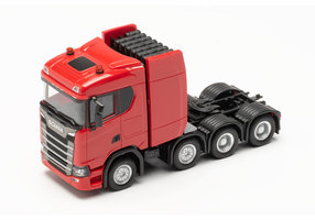Heavy tractor Scania CS 20 ND, red