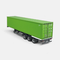 Trailer international & 40 Ft Container