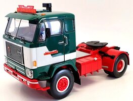 Volvo F88, zelená/biela, Bilspedition, 1971