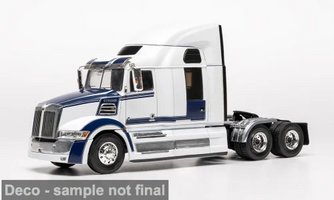 Western Star 5700 EX, bílá/tmavě modrá