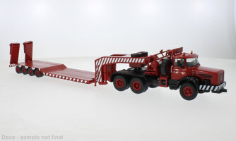 Berliet TB 015 M3 6X4 červený