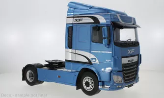 DAF XF Space Cab, svetlomodrá metalíza, 2018