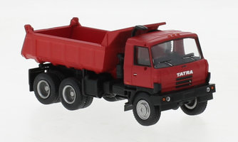 Tatra 815 S1 dump truck, red/black, 1984