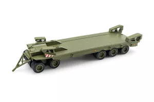 Low loader TRANSPORTA P50 military green