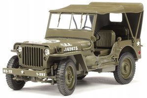 Jeep Willys, Oliv matt, US-Pat. Armee