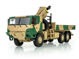 TATRA 815-7 6x6 flatbed with HIAB camouflaged