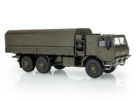 TATRA 815-7 FLATBED WITH SHEET 6X6 GREEN