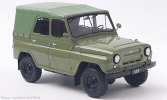 UAZ 469, zelená, 1975