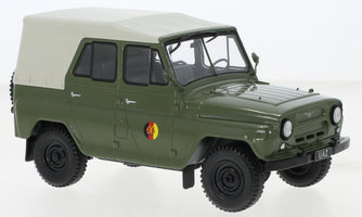 UAZ 469, olivová zelená, NVA, 1975