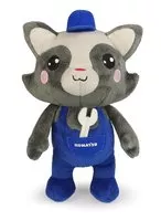 Plush Mascot  KOMATSU "Tanuki"