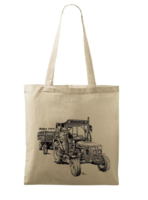 Canvas-Tasche mit Zetor 7011 -Motiv