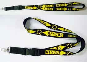 Klíčenka na krk "Rescue"