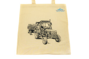 Canvas-Tasche mit Zetor 7011 -Motiv