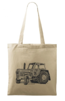 Canvas bag with Zetor Crystal 8011 motif