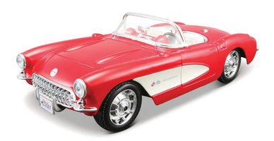 Bausatz Corvette 1957, rot
