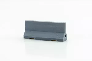 Concrete barrier in scale 1:43