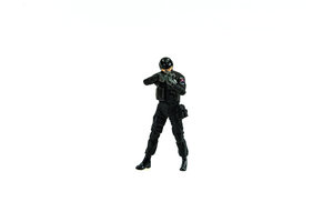 Figure of a special force with a sniper rifle "Police of the Slovak Republic"