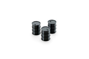 Black barrel, pack of 3 pcs, 1:32