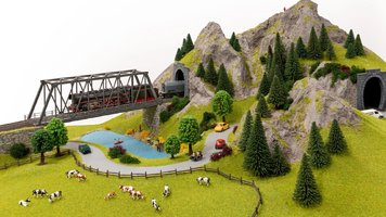 Startovací sada 'Model Railway Layout Construction'