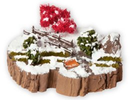 Diorama-Bausatz "Wintertraum"