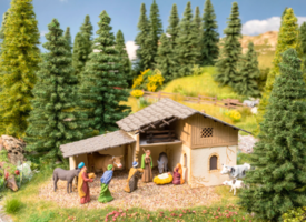 Scenery "Christmas crib"