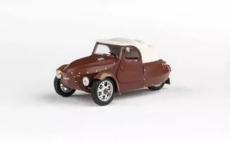 Velorex 16/350 (1966) Hnedá / Svetlo Šedá / Hnedá