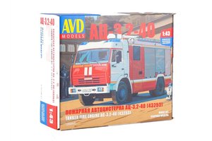 Kit KAMAZ-43253 " Feuerwehr " AC-3,2-40