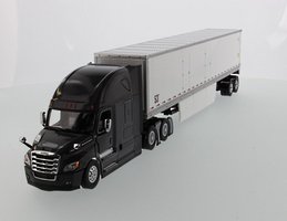 Freightliner Cascadia w. 53' Ťahač + Príves - šedá + biela