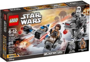Lego Star Wars Speeder vs. Big First Order Walker