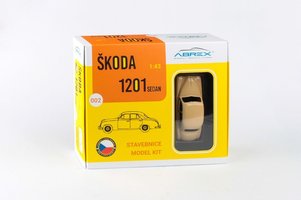 Škoda 1201 (1956) - Taxi bežová f.- Stavebnica