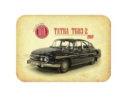 Magnet Tatra T603-2 (1969) blac - retro ed.