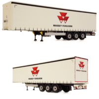 Pacton curtainsider trailer MF design