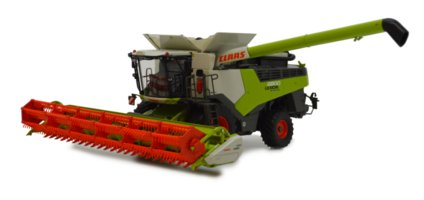Claas Lexion 6800 with Vario 930 and trailer