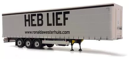 Pacton curtainsider ,príves Heb Lief design